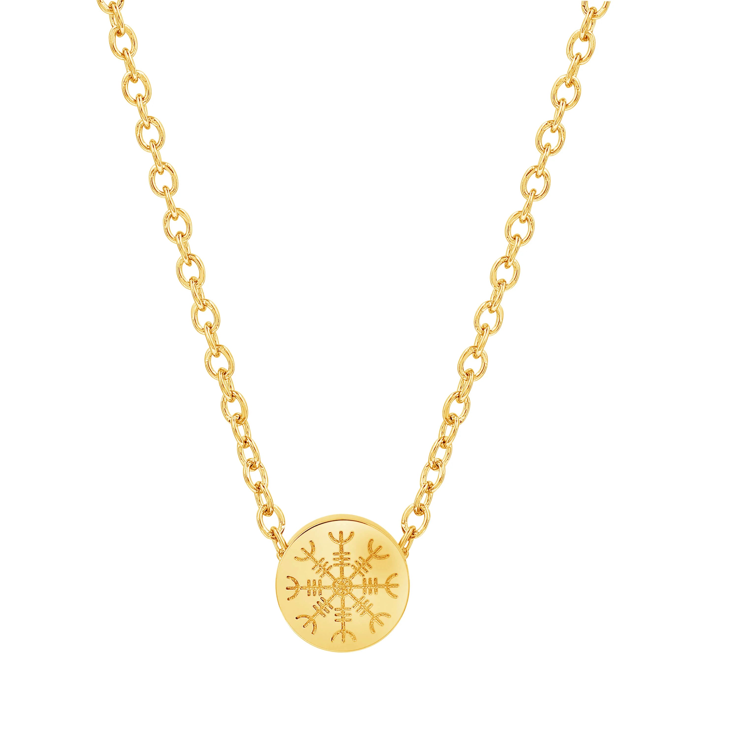 Pre-Order: Helm of Awe Mini Pendant Necklace (Ships End April 2025)