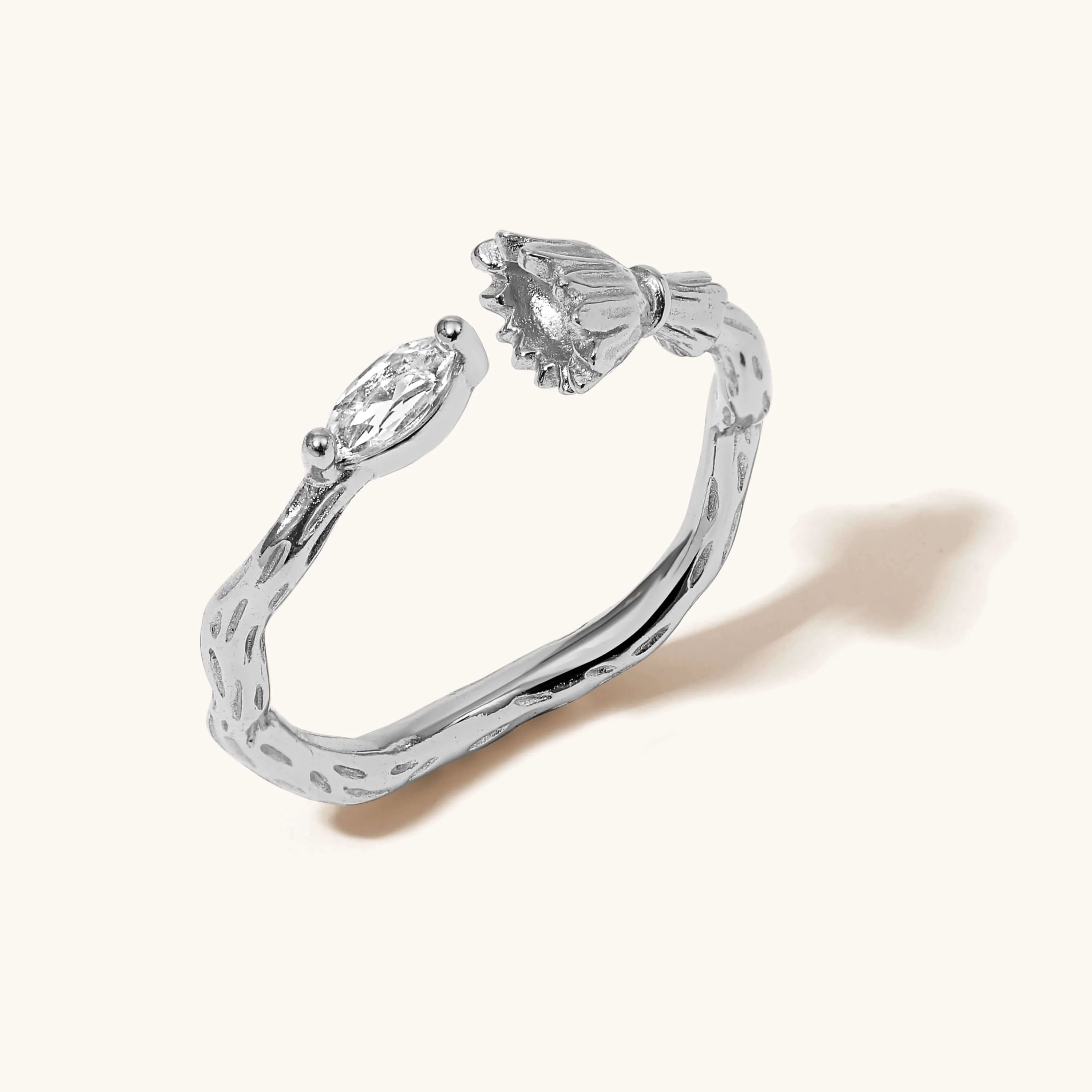 Witch's Broom Besom Ring
